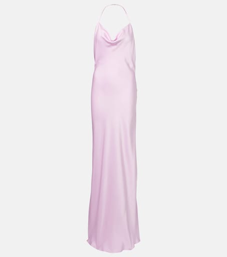 open lace back dress Lavender | MARLI Dresses Monaco