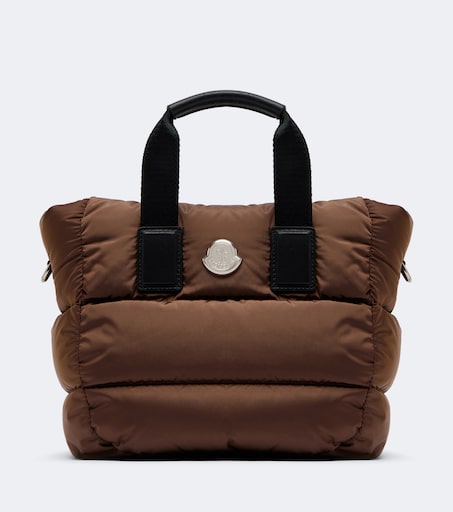 Caradoc Mini top-handle bag in brown - Moncler | Mytheresa