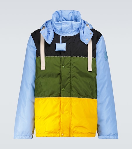 1 Moncler JW Anderson Borealis jacket in blue - Moncler Genius