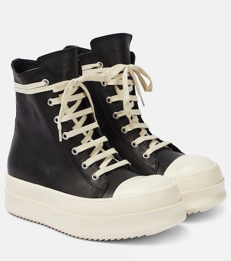 Rick owens black shoes shop