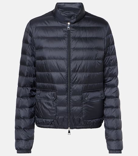 ジャケット MONCLER Woman Jacket Blue K10931A0005654AQE 779 Navy Blue Mauzun Short Down Jacket - Short Down Jackets for