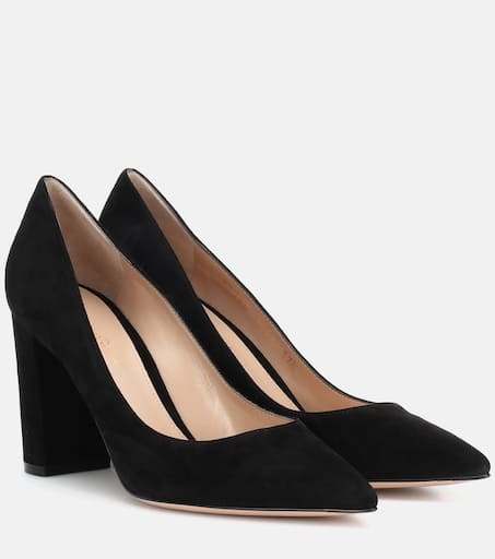 Womens black suede pumps new arrivals