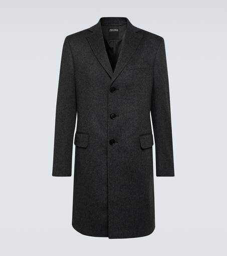 Hugo boss wool coat men's clearance