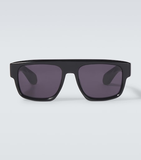 x George Cortina Ritz flat-top sunglasses in black - Jacques Marie