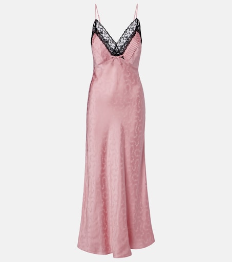 マークアンドロナ　Well out JQ Dress ピンクMサイズ P01202614.jpg