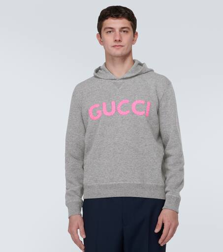 Gucci pink deals hoodie men