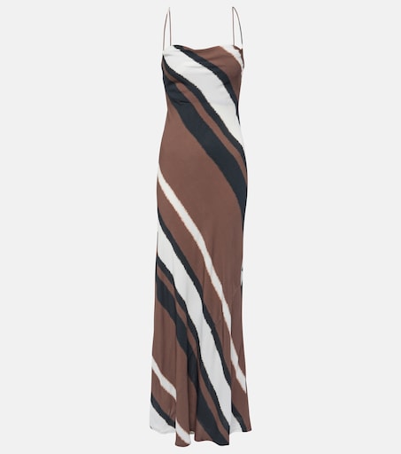Sisudo striped maxi dress
