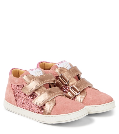 rose gold girls sneakers