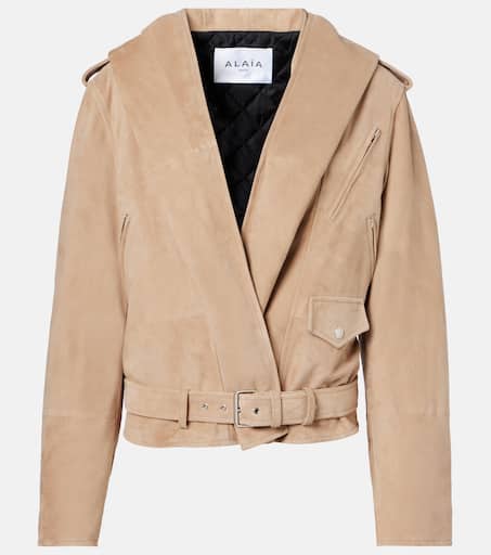 ジャケット ALAIA Suede jacket ALAIA - Suede jacket | Leam Roma - Luxury Shopping Online