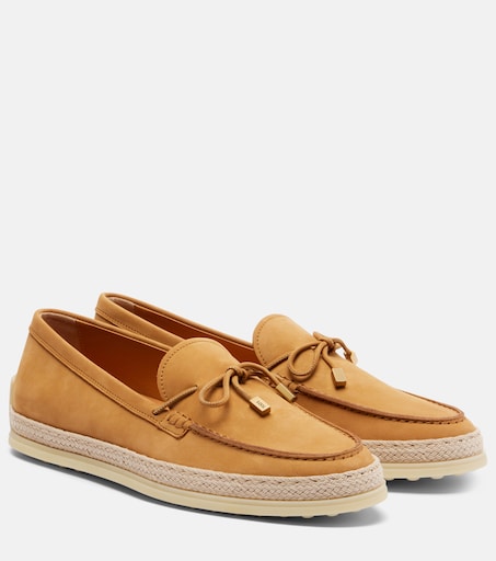Suede driving shoes