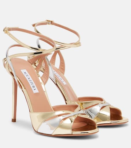 サンダル・ミュール AQUAZZURA GOLD LEATHER SANDALS $_1.JPG?set_id=880000500F