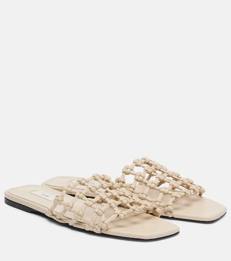 サンダル・ミュール TOTEME Women Sandals 242WAS2047LE0031 105 BROWN Sandals | TOTEME