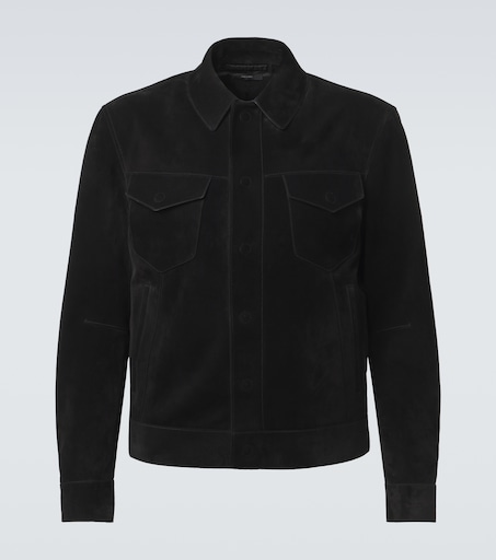 Suede jacket in black - Tom Ford | Mytheresa