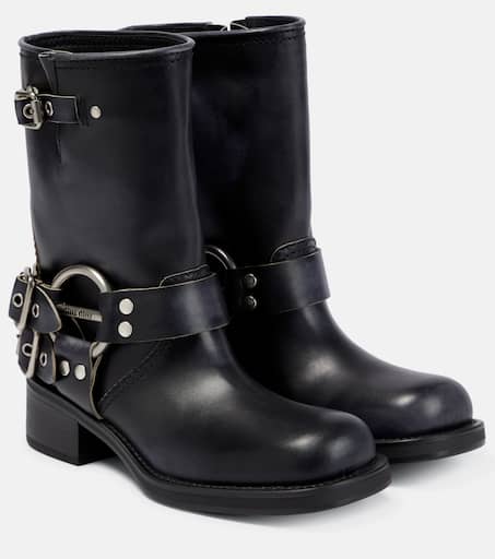 MIUMIU★素敵！BLACK NAPLAK STRETCH ANKLE BOOT NIB MIU MIU 5T560D BLACK NAPLAK STRETCH KITTEN HEEL POINTED