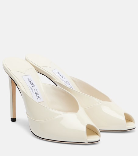 JIMMY CHOO ホワイト ミュール 約6cmヒール P01125236.jpg