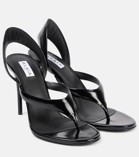 サンダル・ミュール ALAIA Women Sandals AA3S123TK007 BLACK ALAIA - Infradito sandals | Leam Roma - Luxury Shopping Online