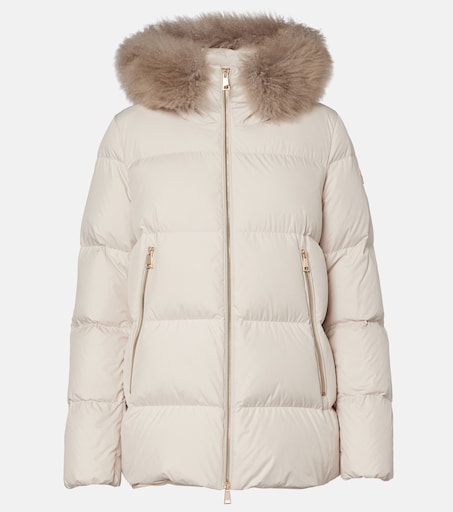 Laichefur down jacket in white - Moncler | Mytheresa
