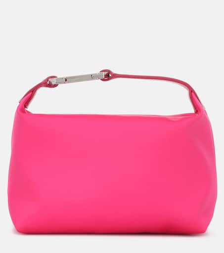 トートバッグ EERA FW23 Pink leather Moonbag handbag (TMLA21 PALEPINK) Moonbag satin clutch in pink - Eera | Mytheresa
