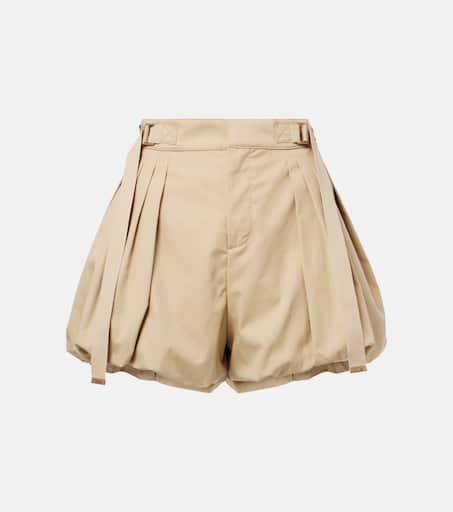 ショートパンツ Chloe Cappuccino Cotton Shorts CHLOÉ | Bubble Hem Cotton Shorts | Women | Lane Crawford