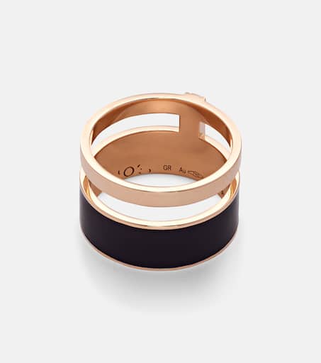 【REPOSSI】berbere module 18-karat rose gold diamond ring REPOSSI Berbère Module 18-karat rose gold diamond ring | NET