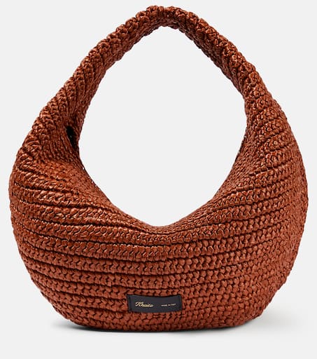 【関税込み】KHAITE MEDIUM OLIVIA HOBO' SHOULDER BAG Medium Olivia Hobo in Black Pebbled Leather – KHAITE