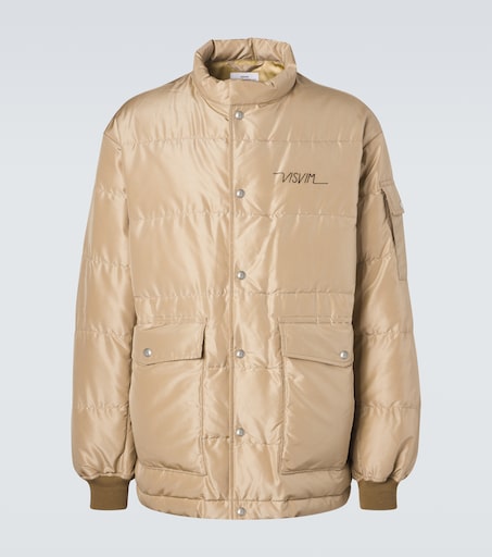 Elias silk down jacket in beige - Visvim | Mytheresa