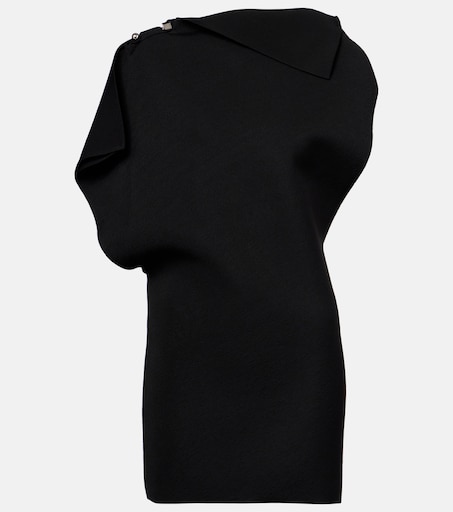 monse asymmetric dress Asymmetric Hem Scarf Dress in Multi  MONSE