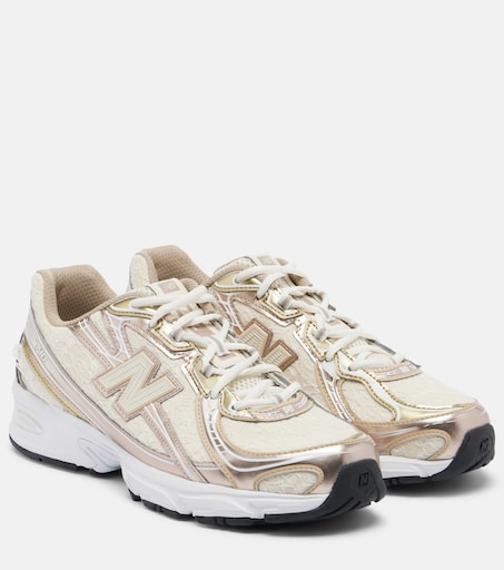 740 lace-trimmed sneakers