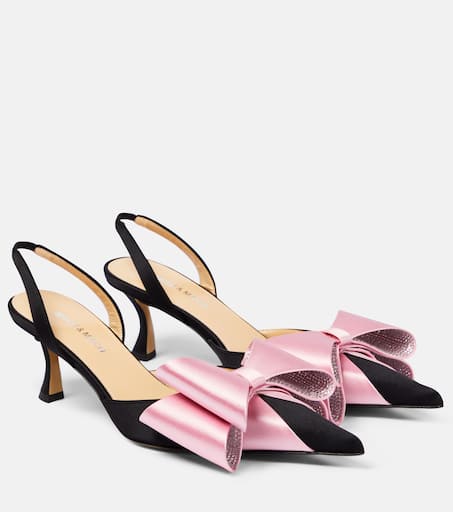 サンダル・ミュール MACH & MACH Pink suede Le Cadeau pumps Le Cadeau suede slingback pumps in pink - Mach Mach | Mytheresa