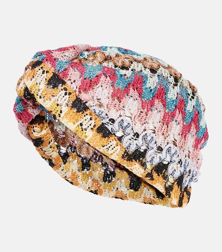 【Missoni】ラメヘッドバンド Lamé head wrap in multicoloured - Missoni | Mytheresa