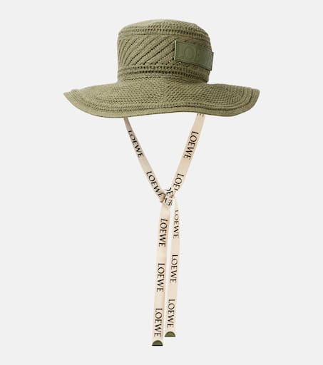 LOEWE bucket hat in denim Blue - LOEWE