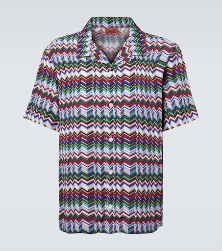 Missoni Zigzag bowling shirt
