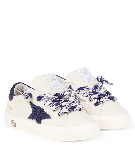 X Golden Goose – Baskets en cuir en blanc – Bonpoint | Mytheresa