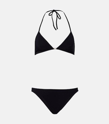 Double G bikini in black - Gucci | Mytheresa