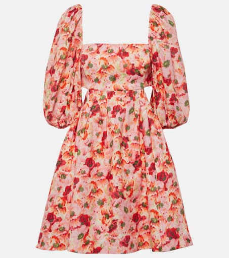 【Zimmermann】LIGHTBURST PUFF MINI DRESS パフ ミニドレス Zimmermann Lightburst Puff Mini Dress | Shopbop