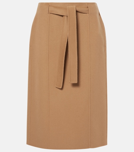 Jupe en laine MAX MARA WEEKEND, jupe midi de créateur