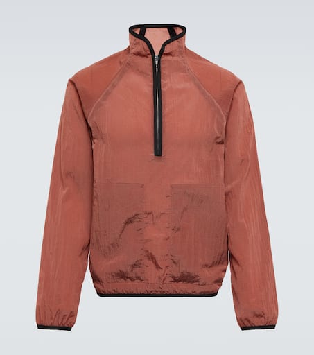 Ganga half-zipped technical jacket in red - Ranra | Mytheresa