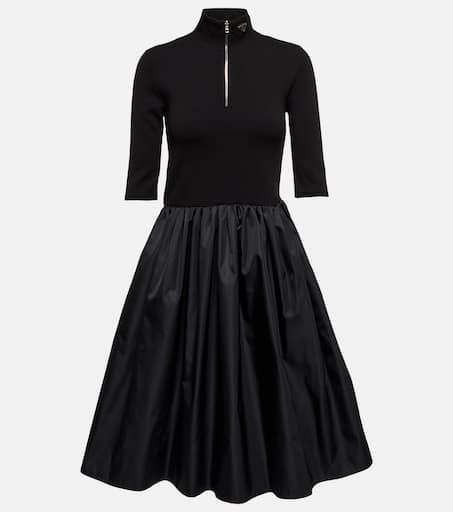 スカート PRADA Re-Nylon midi dress Re-Nylon midi dress in black - Prada | Mytheresa
