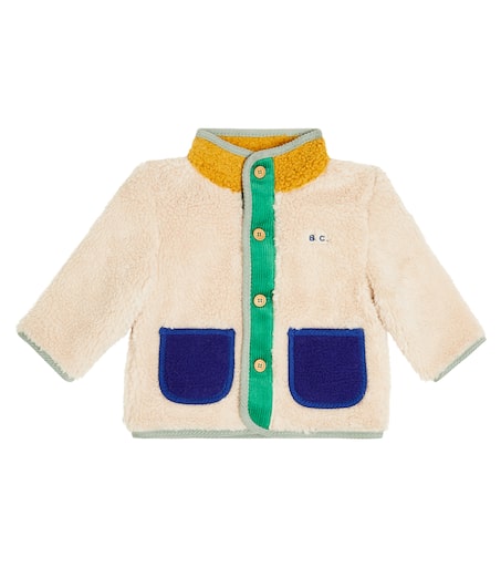 Baby Jacke aus Faux Shearling in Multicolor Bobo Choses Mytheresa
