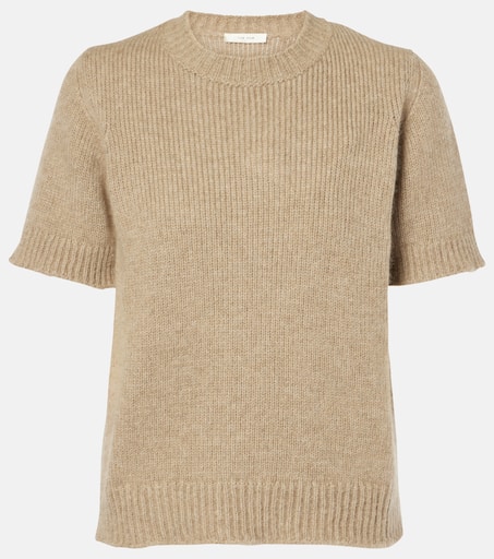 Hibiscus cashmere top in brown - The Row | Mytheresa