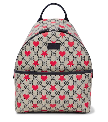 GG Canvas printed backpack in beige - Gucci Kids | Mytheresa