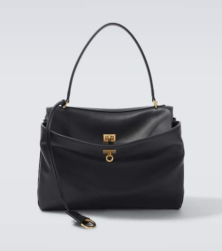 Rodeo Medium leather tote bag in black - Balenciaga | Mytheresa