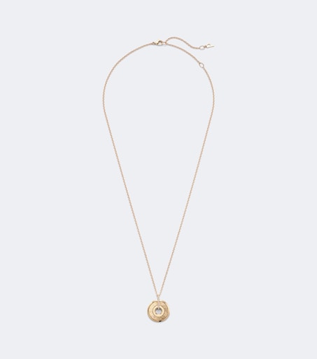 Possession Decor Palace 18kt rose gold pendant necklace with diamonds