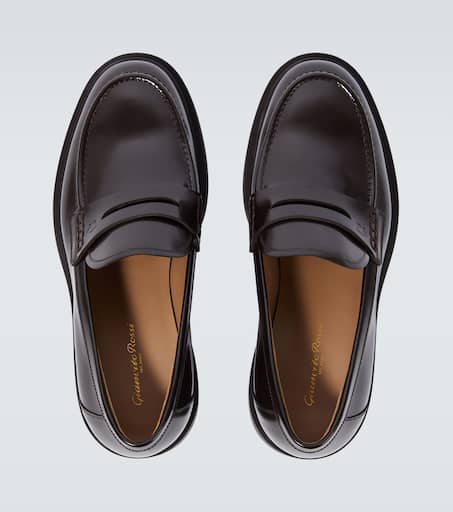 Vince harris leather sales loafers