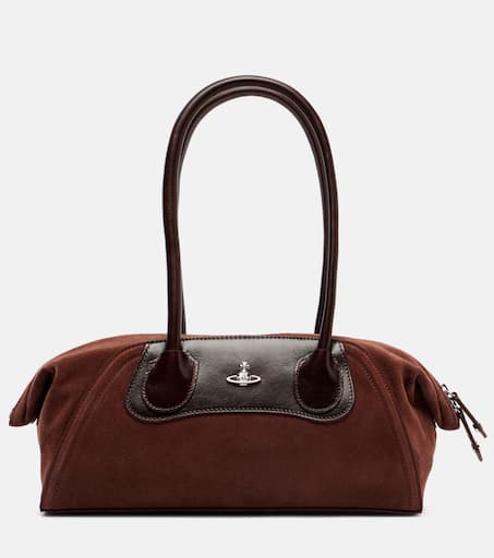 Vivienne Westwood Big Orb Brown Tote