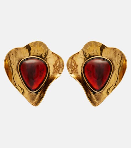【関税&送料込】Saint Laurent Earrings Saint-Laurent-Silver-Gold-