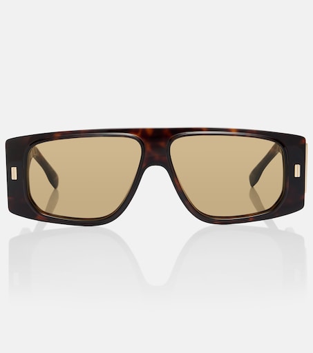 FF Squared rectangular sunglasses in brown - Fendi | Mytheresa