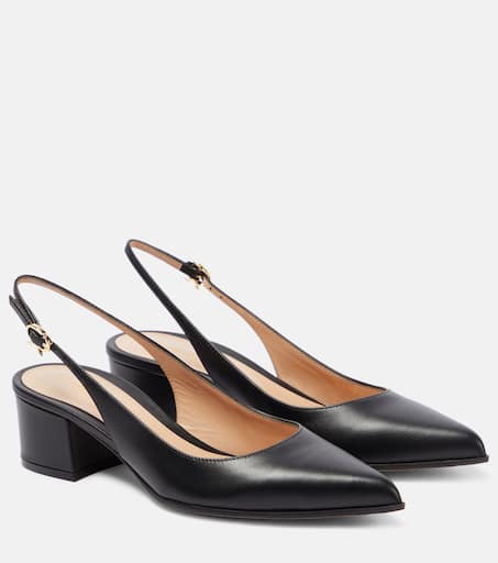 【Gianvito Rossi】 Decollete Piper In Pelle Scamosciata P00834497.jpg