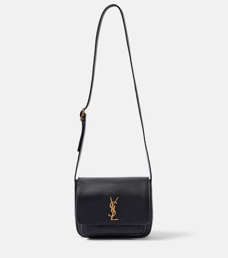 Niki leather messenger bag in black - Saint Laurent | Mytheresa
