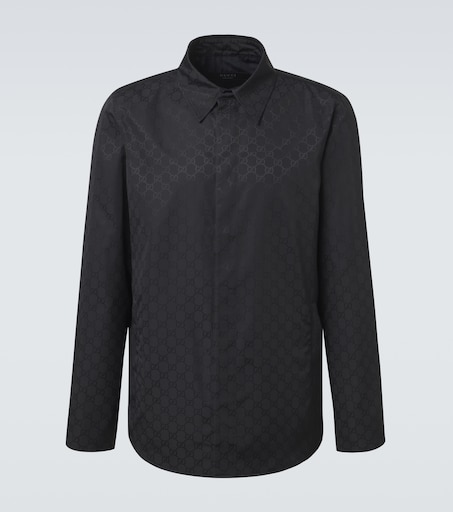 GG shirt in black - Gucci | Mytheresa